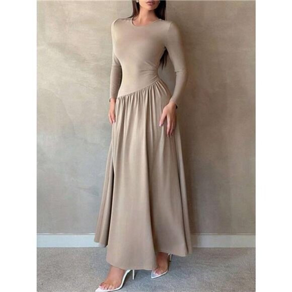 A Classy Chic Boutique Dresses & Skirts - Long Sleeve A-Line Maxi Dress
